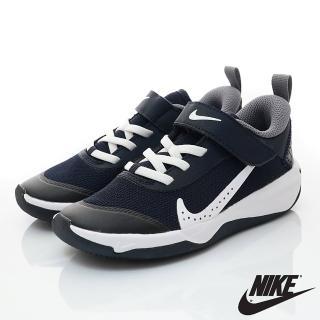 【NIKE 耐吉】NIKE Omni Multi-Court PS運動鞋(DM9026-402深藍-16.5-22cm)