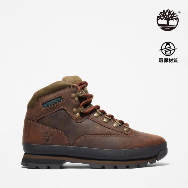 【Timberland】男款棕褐色Euro Hiker中筒健行靴(95100214)