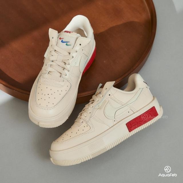 NIKE 耐吉】W Air Force 1 Fontanka 女鞋奶茶色經典運動休閒鞋DA7024