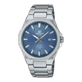【CASIO 卡西歐】輕薄系列三指針時尚腕錶 藍面 39.9mm(EFR-S108D-2AV)