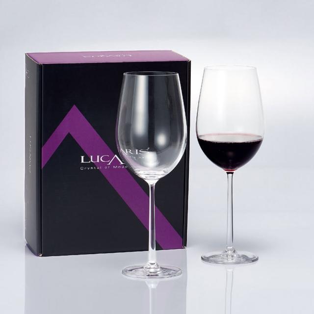 【WUZ 屋子】泰國LUCARIS 上海波爾多無鉛水晶紅酒杯(2入組)