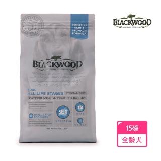 【BLACKWOOD 柏萊富】功能性全齡滋補養生配方-15磅(鯰魚+珍珠麥)