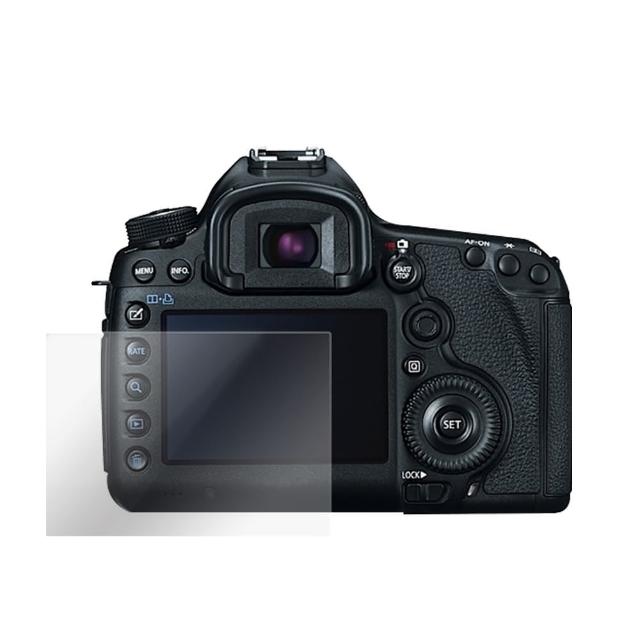 【Kamera 佳美能】for Canon EOS 5DSR 9H鋼化玻璃保護貼(5DsR / 相機保護貼 / 贈送高清保護貼)