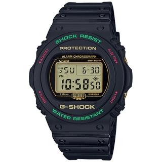 【CASIO 卡西歐】G-SHOCK 街頭潮流電子手錶(DW-5700TH-1)