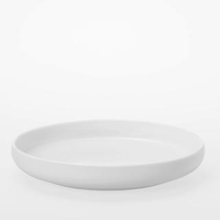 【TG】白瓷中式圓形菜汁盤 200mm(台玻 X 深澤直人)