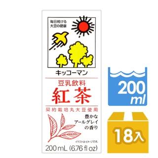 【龜甲萬】龜甲萬豆乳-紅茶風味200mlx18入