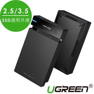 【綠聯】2.5/3.5硬碟SSD通用外接盒
