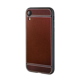 【General】iPhone XR 手機殼 保護殼 商務皮革紋質感保護套