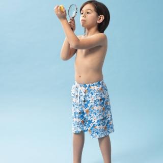 【SAIN SOU 聖手牌】兒童海灘泳褲附泳帽(A652003)