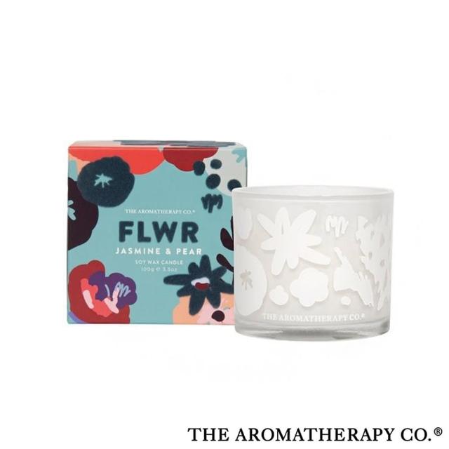 【Aromatherapy Co】FLWR 系列 Pear & Jasmine 茉莉花梨 100g 香氛蠟燭