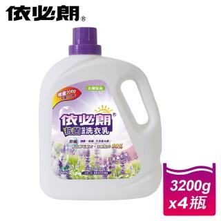 【IBL 依必朗】抗菌超濃縮香氛洗衣乳(田園薰衣草3200g*4瓶箱購)