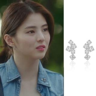 【HaNA 梨花】韓國夫妻的世界韓素希方塊拼鑽耳環