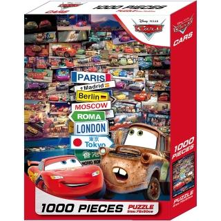 【Disney 皮克斯】 CARS 1000片盒裝拼圖（B）