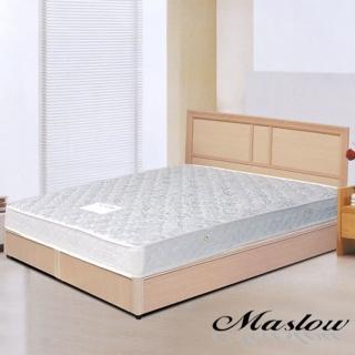 【Maslow】現代白橡3分木心板5尺雙人床架