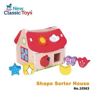 【New Classic Toys】寶寶認知學習形狀故事屋(10563)