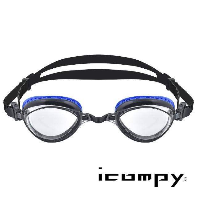 【icompy】蜂巢式防霧抗UV運動泳鏡 VC-962