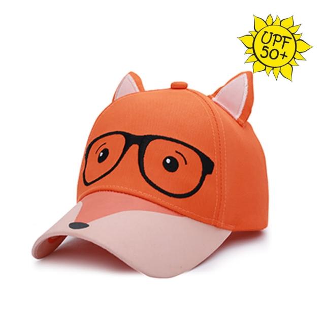【Flapjack】3D防曬透氣棒球帽(狐狸)