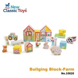 【New Classic Toys】寶寶積木農場疊疊樂(28件組 10820)