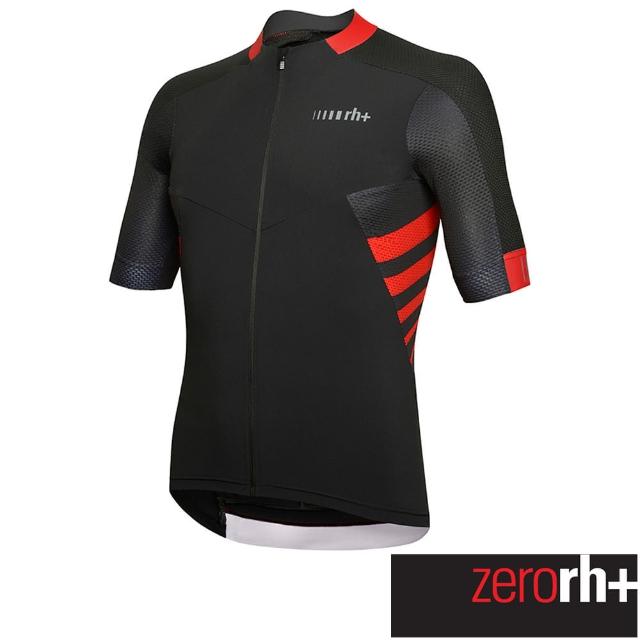 【ZeroRH+】義大利HAMMER系列競賽級男仕專業自行車衣(黑/紅 ECU0696_916)