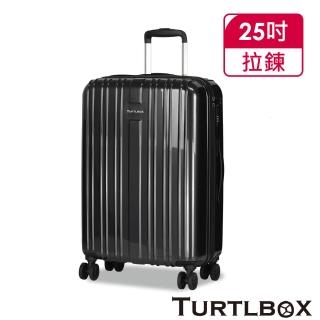 【TURTLBOX 特托堡斯】25吋 NK8 行李箱 輕量 雙層防盜拉鍊 雙排輪 旅行箱(多色任選)