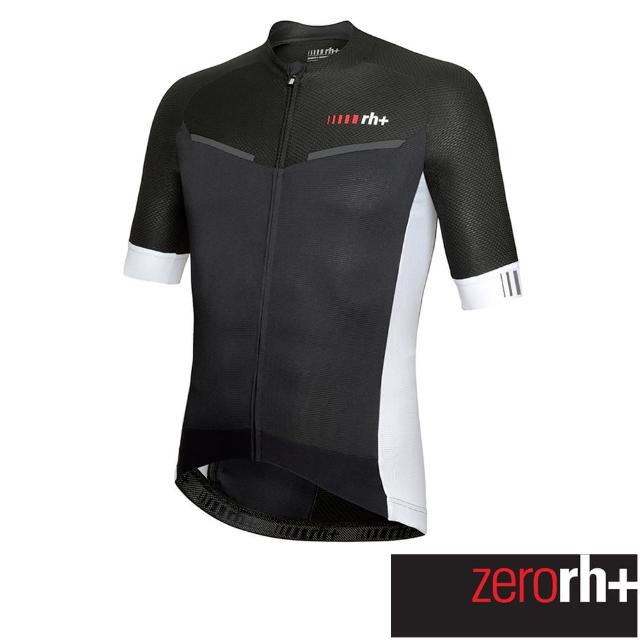 【ZeroRH+】義大利WATT系列男仕專業自行車衣(黑色 ECU0700_910)