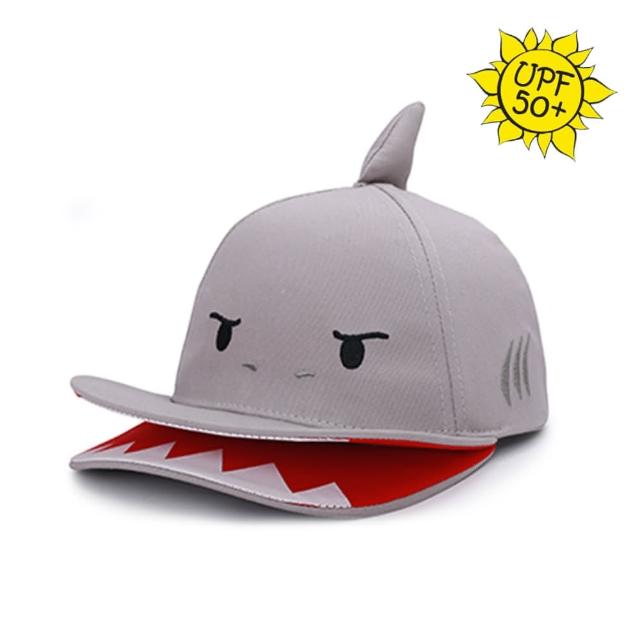 【Flapjack】3D防曬透氣棒球帽(鯊魚)