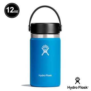 【Hydro Flask】12oz/354ml 寬口提環保溫杯(海洋藍)(保溫瓶)