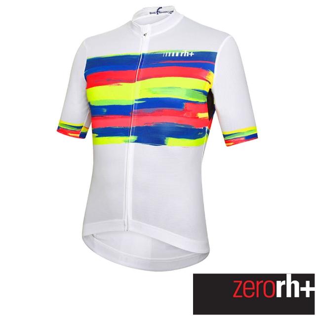 【ZeroRH+】義大利MONDIALE系列男仕專業自行車衣(白色 ECU0708_93P)
