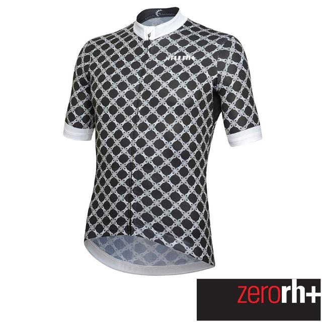 【ZeroRH+】義大利CHAIN系列男仕專業自行車衣(黑色 ECU0708_91P)