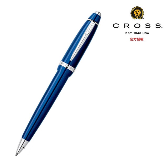 【CROSS】領袖系列寶石藍原子筆(AT0422-3)