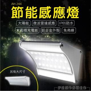 【伊德萊斯】太陽能感應燈 LED燈 小款(工業感應燈 太陽能燈 人體感應燈 防水 壁燈 室外燈 防盜)