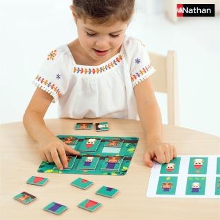 【Nathan】小猴與貓頭鷹觀察序列遊戲(認識高低及大小的排序概念)