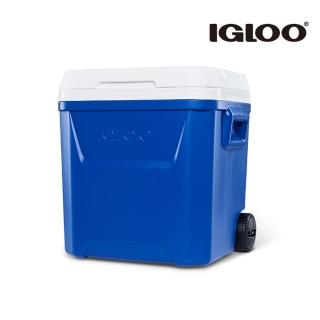 【IGLOO】LAGUNA 系列 60QT 拉桿冰桶 34493(IGLOO、美國冰桶、60QT、拉桿冰桶、保冷、保鮮、保冰、露營)