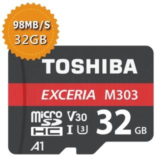 【TOSHIBA 東芝】M303 Micro SDHC 32GB(平行輸入)