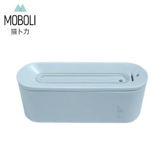 【MOBOLI 貓卜力】河流陶瓷飲水機 幽靜藍(寵物飲水機 流動飲水機)