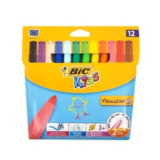【BIC】12色彩色筆(不蓋筆蓋兩個月不斷水)