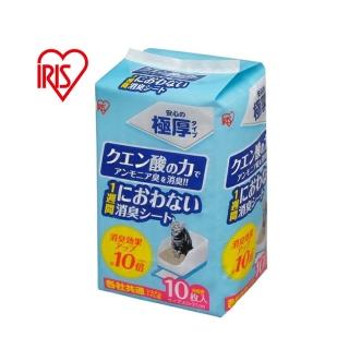 【IRIS】貓廁專用檸檬酸除臭尿布 10入