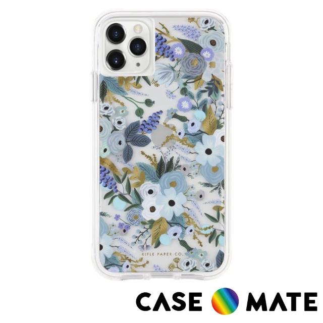 【CASE-MATE】Rifle Paper Co. 限量聯名款 iPhone 11 Pro Max(防摔手機保護殼 - 花園派對 藍)
