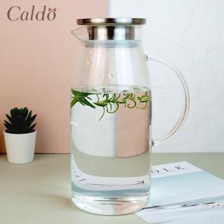 【Caldo 卡朵生活】沁涼高硼矽耐冷熱玻璃水壺1.8L