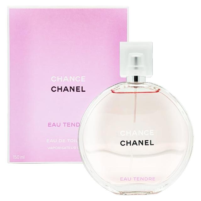 【CHANEL 香奈兒】CHANCE粉紅甜蜜淡香水 150ml(國際航空版)