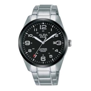 【ALBA】雅柏官方授權A1 男 數字時尚石英腕錶-39.5mm(AX3005X1)