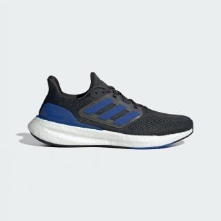 【adidas 愛迪達】慢跑鞋 男鞋 運動鞋 緩震 PUREBOOST 23 黑藍 IF2367(8502)