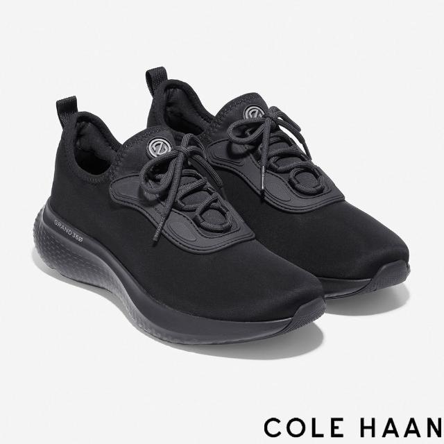 【Cole Haan】ZG CHANGEPACE LACE UP SNEAKER 休閒運動鞋(黑色-C35720)