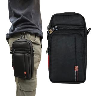 【SNOW.bagshop】腰包小量容5.5吋機外掛式工具(主袋+外袋共四層防水尼龍布)