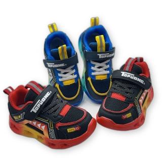 【樂樂童鞋】電燈運動鞋-共兩色可選(跑步鞋 燈鞋 休閒鞋 童鞋)