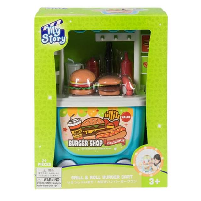 【ToysRUs 玩具反斗城】My Story 家家酒漢堡小餐車