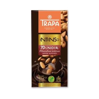 【西班牙Trapa】整顆杏仁70%黑巧克力175g