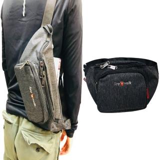 【SNOW.bagshop】腰胸包小容量主袋+外袋共三層(背面加強透氣腰背肩背斜側背防水尼龍布)