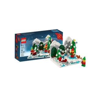 【LEGO 樂高】積木 聖誕節系列 冬季小精靈40564(代理版)