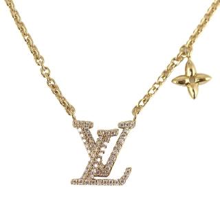 【Louis Vuitton 路易威登】Iconic 經典LV水晶標誌項鍊(M00596)
